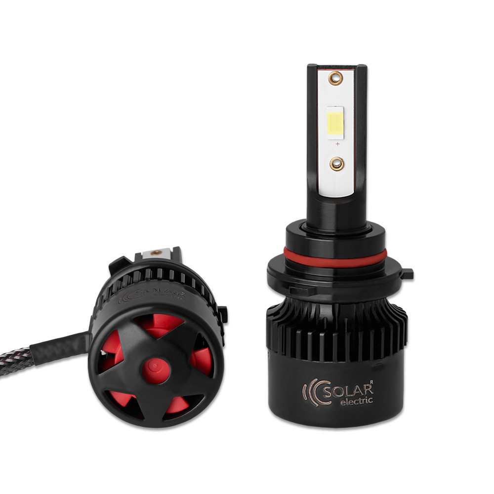 Автолампа Solar LED HB4(9006) 12/24V 50W 5000Lm 6500K CSP3570 2шт Львов - изображение 3