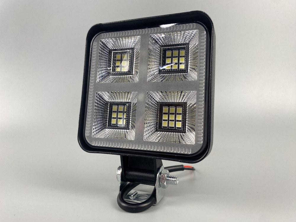 Фара LED квадратна 48W 6000K (36 діодв) (8.5 см х 8.5 см х 1.5 см) Mini Мукачево - фото 6