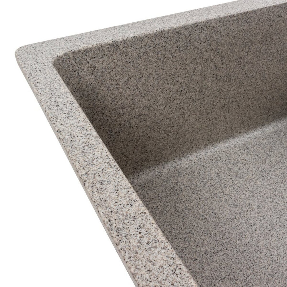 VALESO Гранітна мийка для кухні VALESO ROMA 7850 матова Сіра Коломия - фото 8