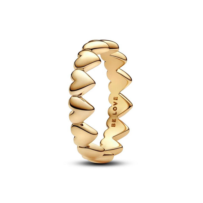 Каблучка Pandora Ряд сердець 163427C00 60 Київ - фото 1