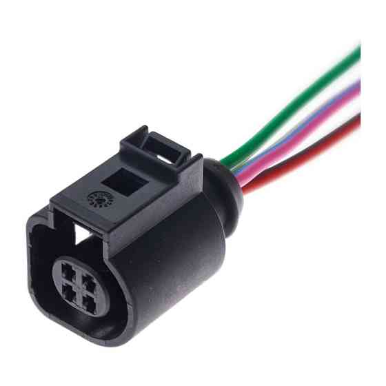 Роз'єм конектор с проводом, 4-кон., 4B0973712, 1J0973712, VAG Германия, Франция, Германия Audi, Bugatti, Porsche, Seat, Skoda Київ