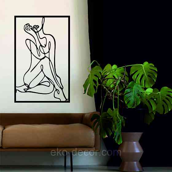 Декоративне настінне Панно «Жінка», Декор на стіну Київ