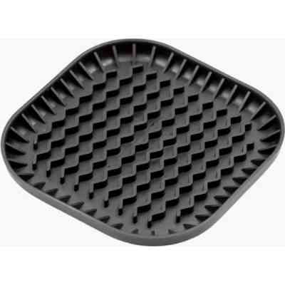 Універсальний посуд для тварин Fiboo Fiboowl килимок для злизування ласощів та їжі, S чорний (FIB0208) Вінниця