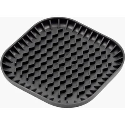 Універсальний посуд для тварин Fiboo Fiboowl килимок для злизування ласощів та їжі, S чорний (FIB0208) Вінниця - фото 1