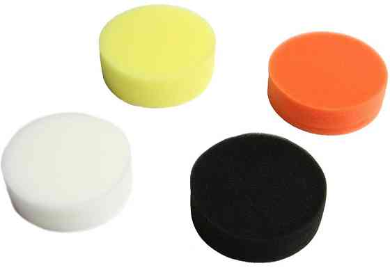 Набір губок для полірування автомобіля 11 шт. 80 мм різної жорсткості Mar-Pol (M07916) Нововолинськ