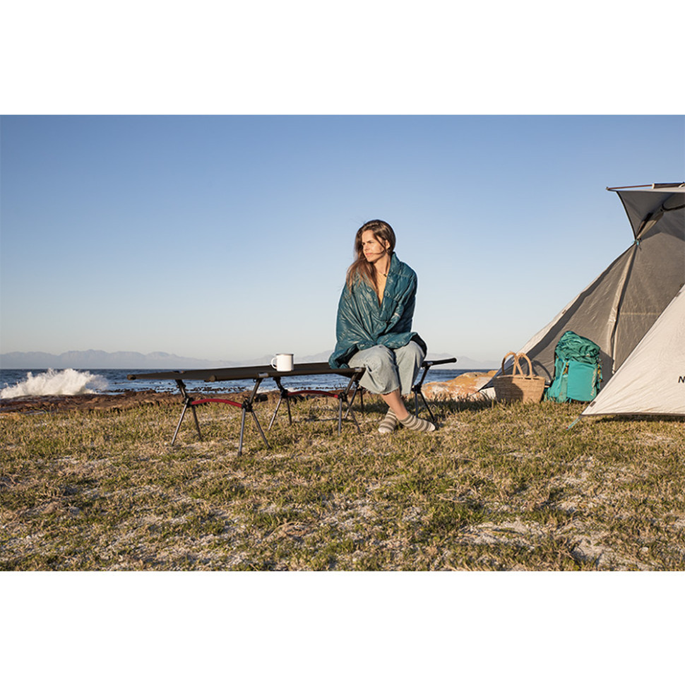 Ліжко складане Naturehike ультралегке NH19JJ006, алюміній, зелений Киев - изображение 9