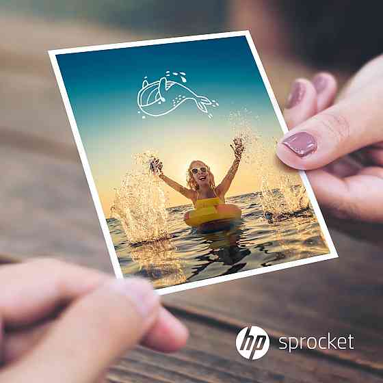 Фотопапір HP Sprocket Zink 3.5"x4.25" Глянцевий, самоклеючий, 20 листів Вінниця