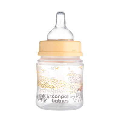 Пляшечка для годування Canpol babies Easystart MOUNTAINS антиколікова з широким отвором 120 мл бежева (35/242_bei) Вінниця - фото 8
