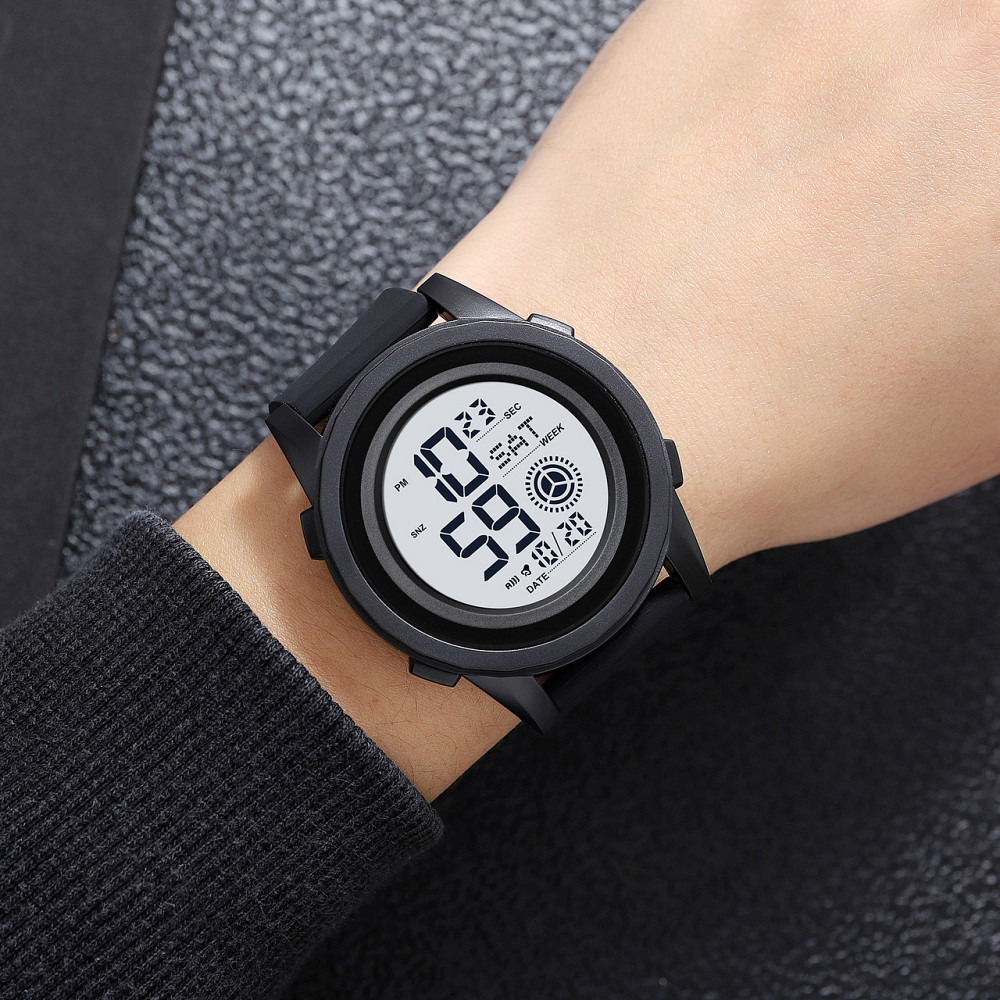 Skmei 2082BKWT Black-White SBR Киев - изображение 3