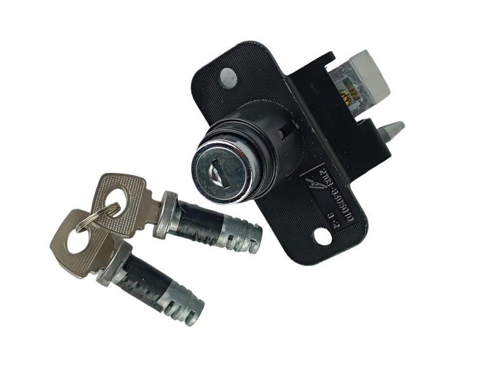 Замок 2108, 2109, 2113, 2114 с личинками дверей черный багажника Мукачево - изображение 1