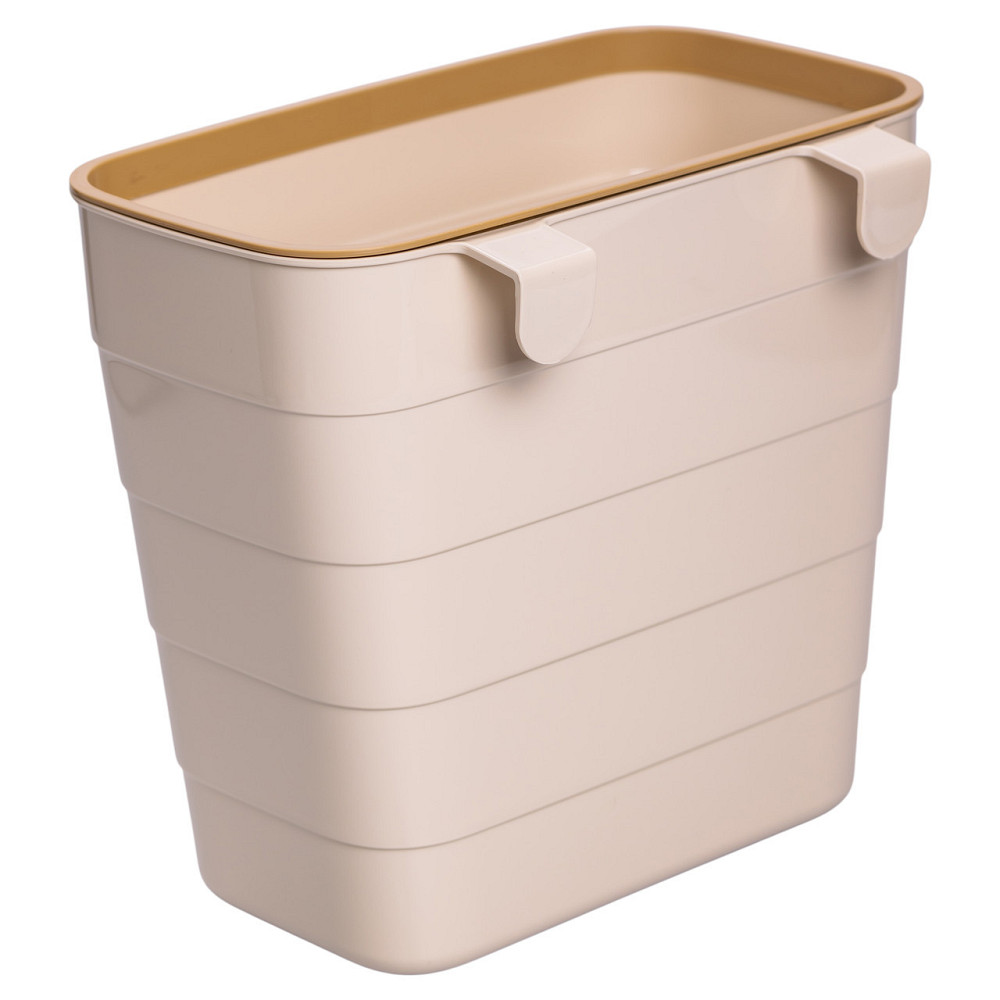Відро для сміття на дверцята 6 (л) відро для сміття пластикове навісне Бежевий HP-45-18BE Київ - фото 2
