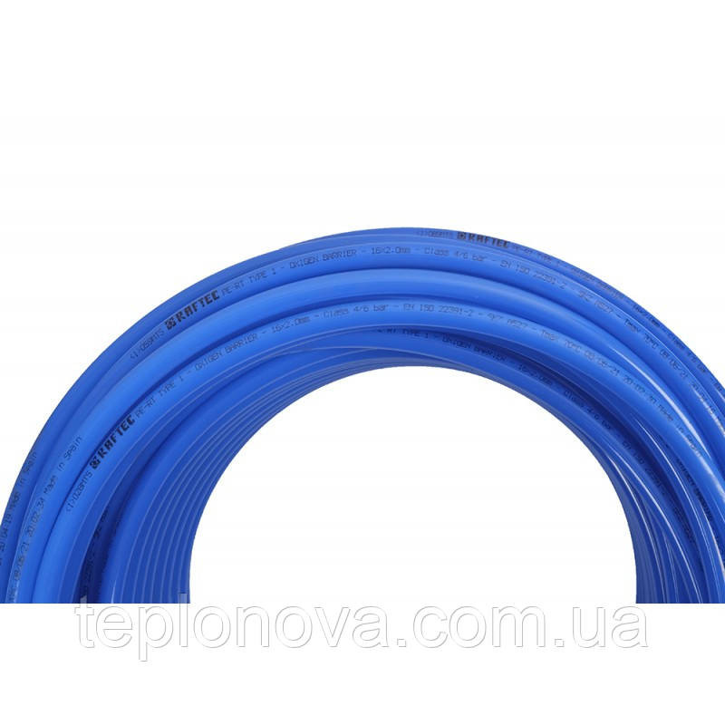 Труба для Теплого Пола PE-RT RAFTEC Blue 16×2.0 Черновцы - изображение 5