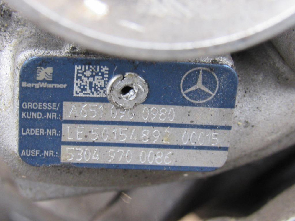 Турбіна Mercedes Sprinter 2.2 Bi turbo 2011-2019 (A6510902180) Ковель - изображение 3