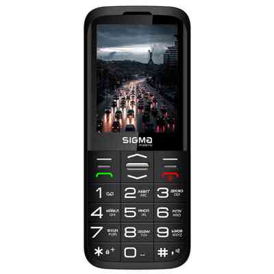Мобильный телефон Sigma Comfort 50 Grace Type-C Black (4827798121818) Винница