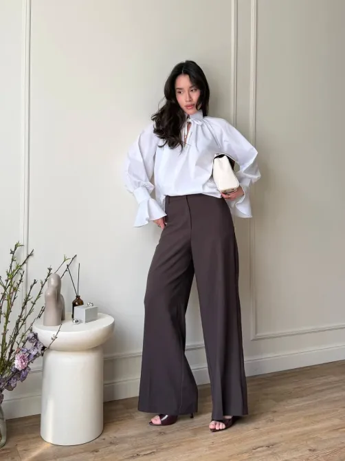 Женская блуза коттоновая - стильная новинка для элегантных образов. Одесса - изображение 1