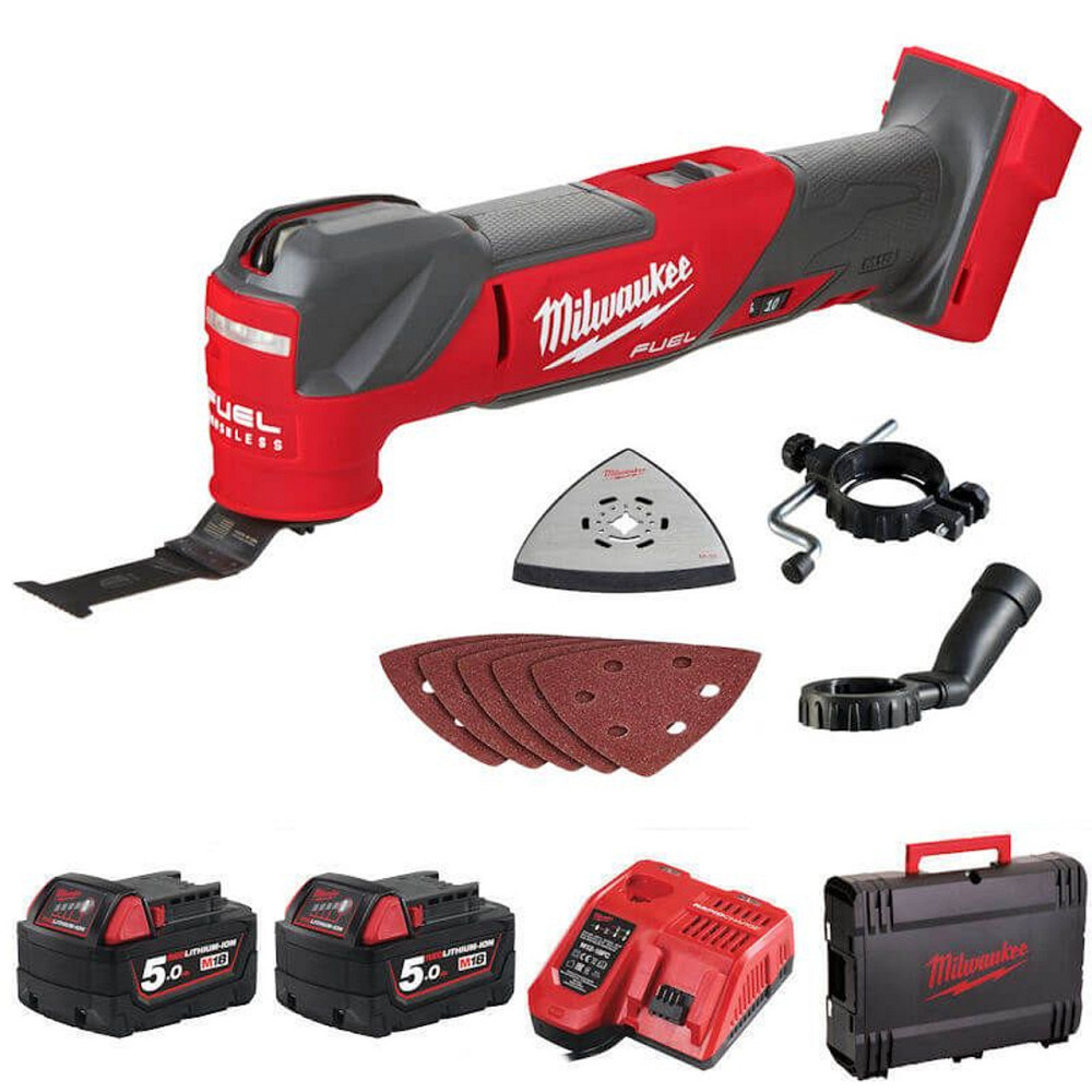 Инструмент многофункциональный аккумуляторный MILWAUKEE M18 FUEL FMT-502X 4933478492 (+ заряд.устройства, 1 аккум., универсальный ад Одесса - изображение 2