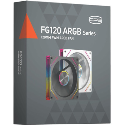 Кулер до корпусу PcCooler Вентилятор реверсний PCCOOLER FG120R ARGB BK чорний для корпусу 1 (FG120R ARGB BK) Вінниця - фото 6