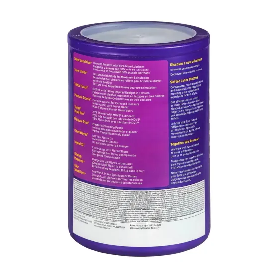 Набір презервативів ONE Mixed Pleasures 100 шт, мегапак тюб Львів