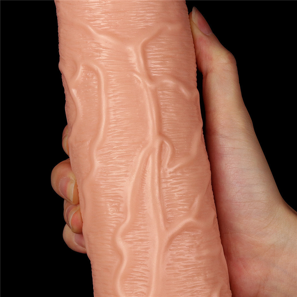Фалоімітатор - King-Sized Realistic Long Dildo 11" Flesh Sex Aura Київ - фото 4