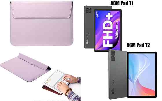 Чохол-конверт VitoCase для AGM PAD T1, AGM Pad T2, з функцією підставки для планшета Фіолетовий Київ