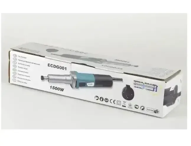 Пряма шліфмашина ECDG001, Польща, 1500 Вт, регулювання швидкості Львів - фото 3