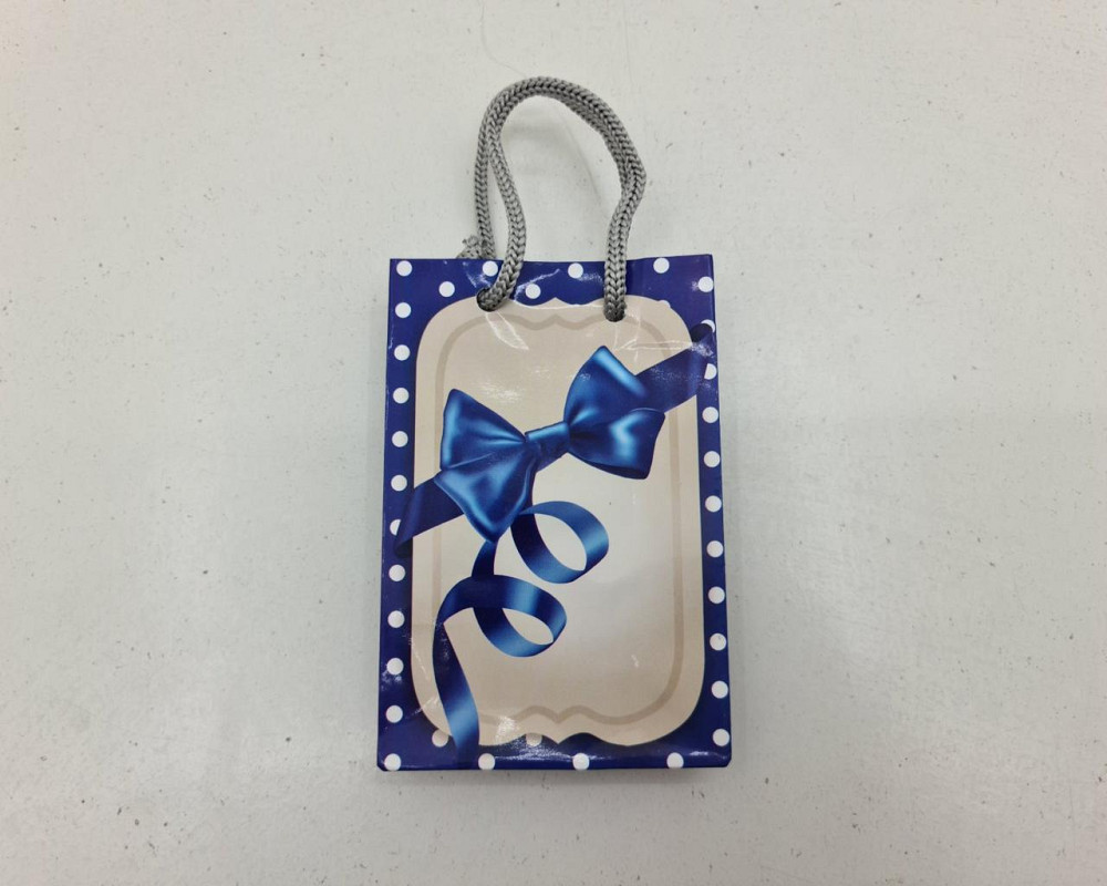 Пакет паперовий подарунковийМІНІ 8*12*3.5 арт22 (12 шт.) Харків - фото 2