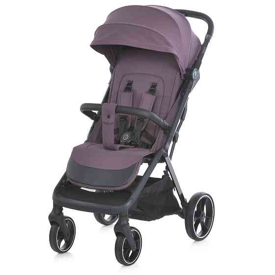 Коляска дитяча El Camino BEYA Vintage Plum прогулянкова з чохлом для ніжок у комплекті Фіолетова (ME 1127-B) Чернігів