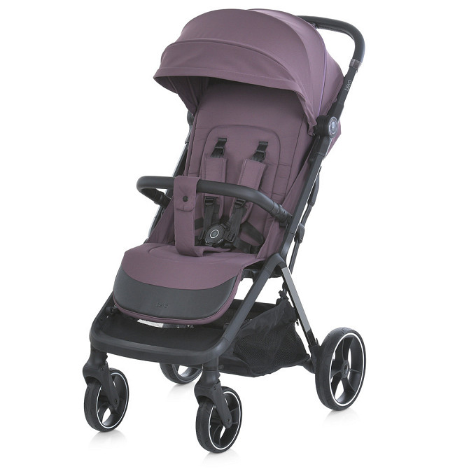 Коляска дитяча El Camino BEYA Vintage Plum прогулянкова з чохлом для ніжок у комплекті Фіолетова (ME 1127-B) Чернігів - фото 1