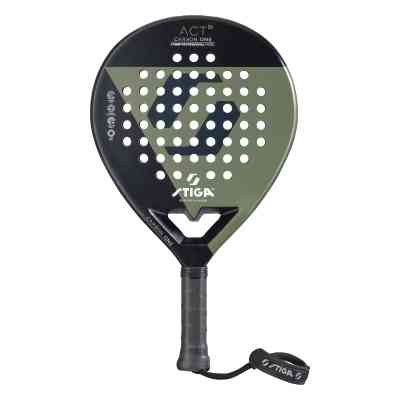 Ракетка для падел тенісу Stiga Racket ACT Black/Olive Green (2202-0919-01) (931518) Вінниця