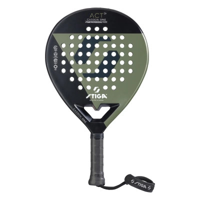 Ракетка для падел тенниса Stiga Racket ACT Black/Olive Green (2202-0919-01) (931518) Винница - изображение 1
