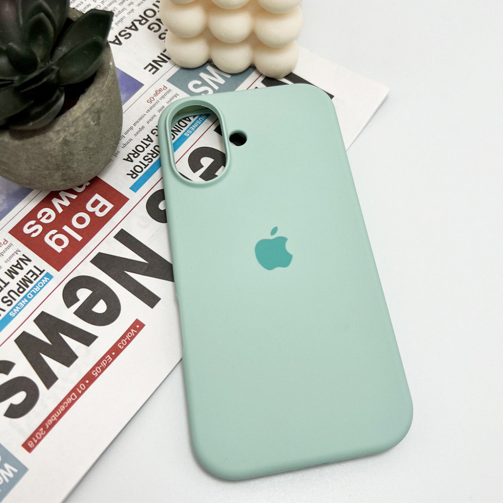 Чохол для смартфона Silicone Full Case AA Open Cam for Apple iPhone 16 13,Turquoise Київ - фото 4