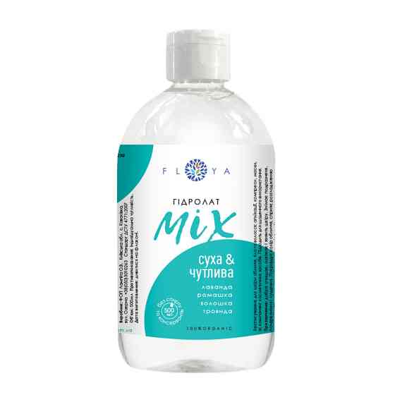 Гидролат-микс Сухая & Чувствительная кожа Floya 500 мл Киев