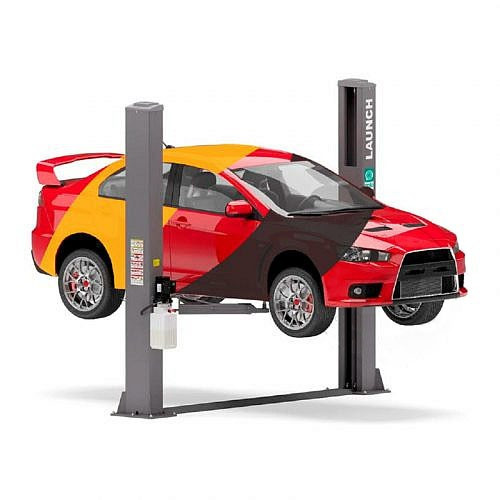 Підйомник 2-х стійковий 4т електрогідравлічний з нижньою синхронізацією (довгі лапи) 380В LAUNCH VAG Одеса - фото 1