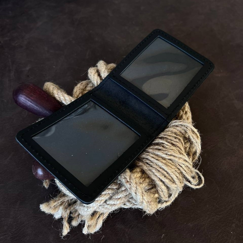 Обкладинка для посвідчення шкіряна "Учасник бойових дій" , чохол на посвідчення УБДMasterSem Київ - фото 3