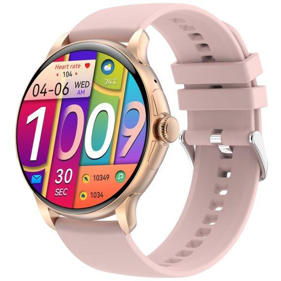 Часы умные наручные Smart Holiday Gold Rubber​​​​​​​ (2 ремешка) Киев - изображение 1