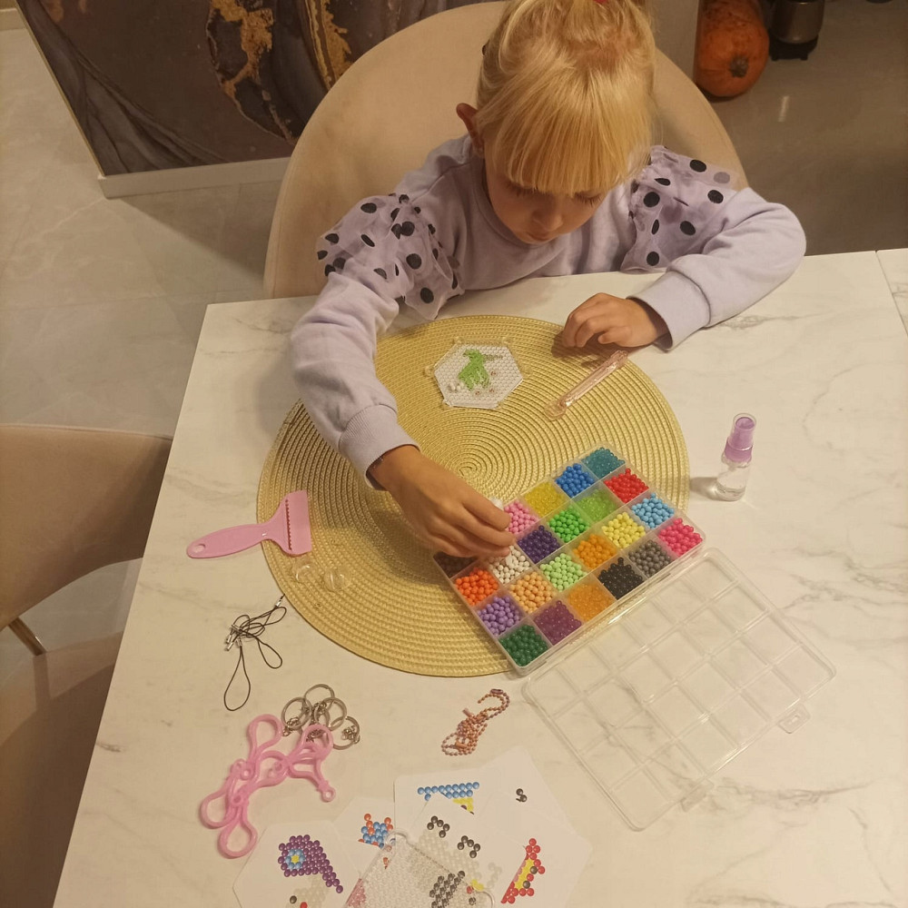 Детский Набор для изготовления водяных бусинок 2800 шт + аксессуары Kruzzel (22869) Нововолынск - изображение 7