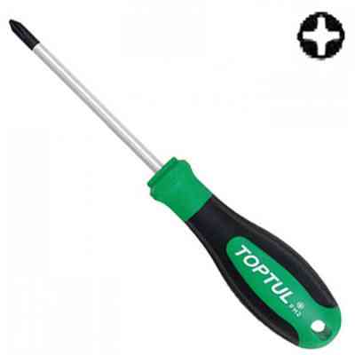 Викрутка Toptul хрест PH1x100 Anti-Slip (FBAD0110) Вінниця