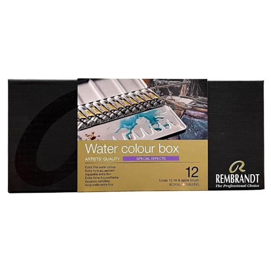 Набор акварельных красок Rembrandt SPECIALTY 12х10мл металлический пенал Royal Talens Киев