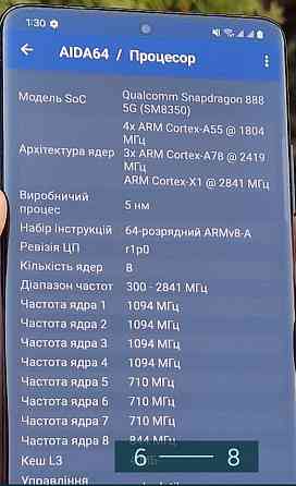 Samsung Galaxy S21 Ultra 5G 
SM-G998U1
12/128Gb. Киев