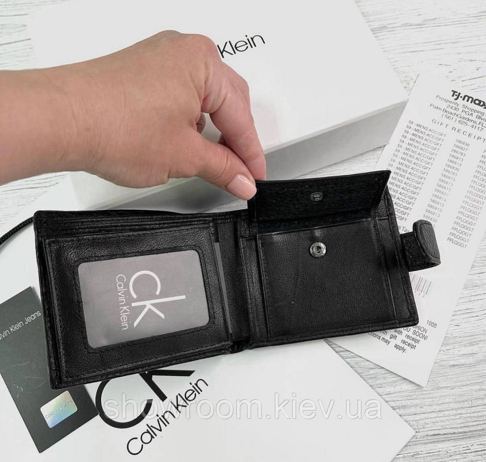 Чоловічий подарунковий набір портмоне та ремінь (481) Київ - фото 5