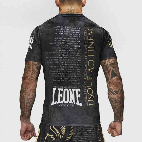 Рашгард із коротким рукавом Leone Legionarivs Black XL Каменское
