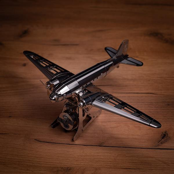 Колекційна модель-конструктор Metal Time Remarkable Douglas Літак DC-3 механічний (MT057) Харків - фото 18