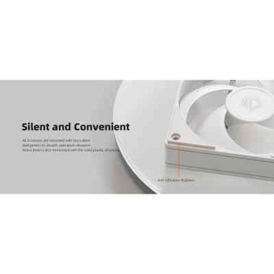 Кулер до корпусу ID-Cooling Вентилятор ID-Cooling AS-140-W White (AS-140-W) Вінниця