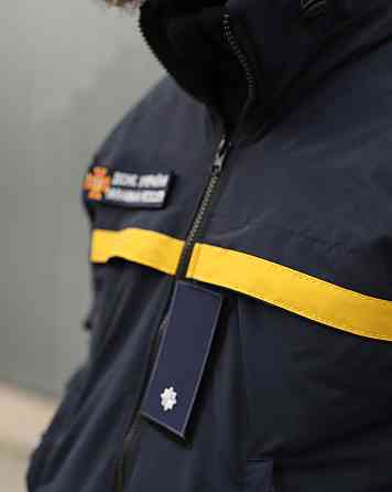 Куртка вітровка Patrol для ДСНС на сітці синя Киев