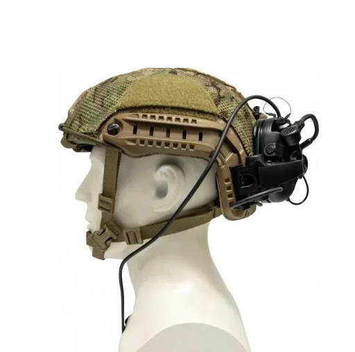 Комплект активные наушники Earmor M32(x) + крепление чебурашки M16C (Черный) Киев - изображение 6