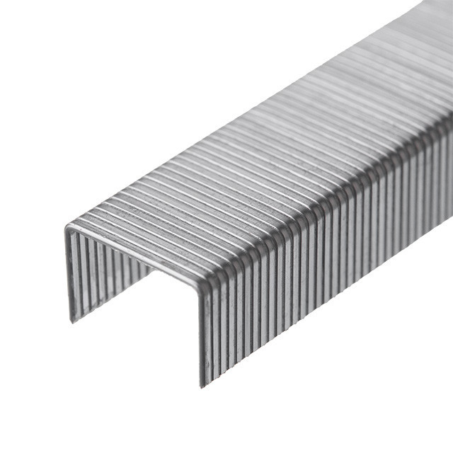 Скоба гартована 8 мм, ширина 11,3 мм, перетин 0,70 мм, 1000 шт/упак INTERTOOL RT-0128 Київ - фото 3