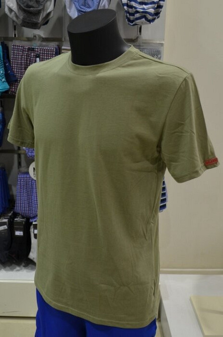 Футболка мужская Lans 12/001 XL, Оливковый Київ - фото 3