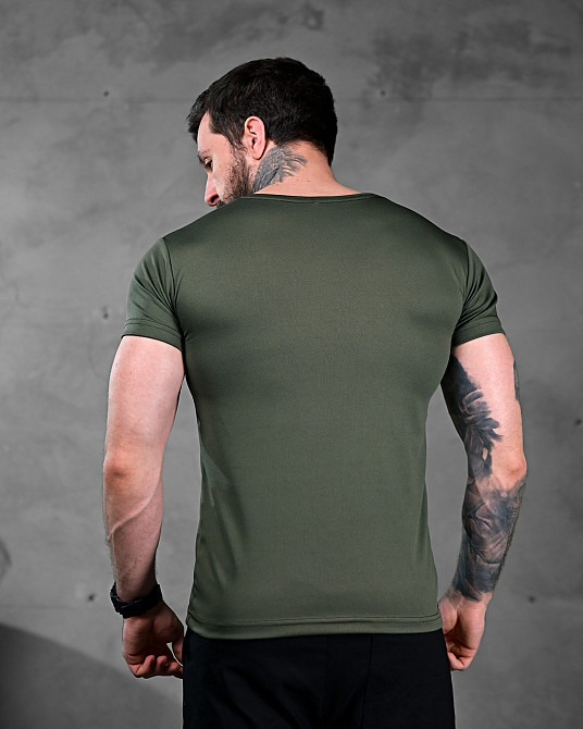 Футболка мужская олива с принтом 50 р л Одесса - изображение 8