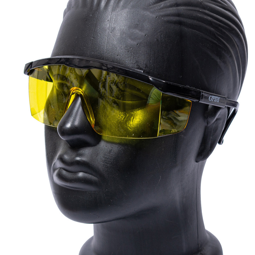 Окуляри захисні (жовті) GRAD (9411555) Київ - фото 10