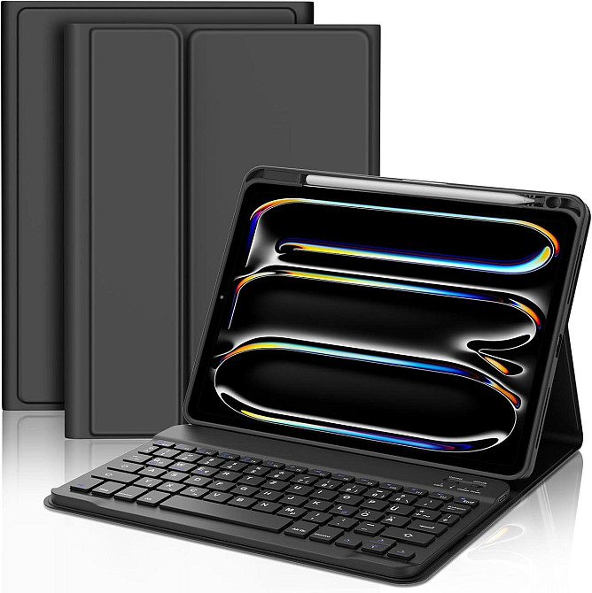 Чехол-книжка с клавиатурой для iPad Pro 11 5-го поколения 2024 Днепр - изображение 1